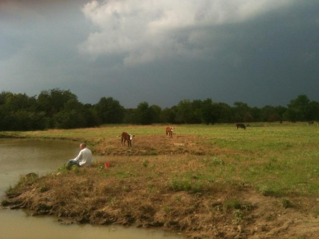 Since our kids all live in suburban environments it's lots of fun for them to come to the homestead and play in the country for a bit. #TexasHomesteader