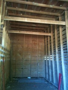 Corn crib. Come tour our old 1880's Texas barn. I love the old rustic patina of the wood, the square nails and all the details. #TexasHomesteader