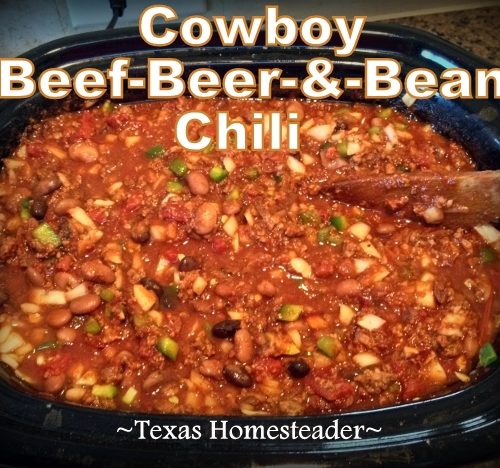 Recipe Cowboy Beef Bean Chili