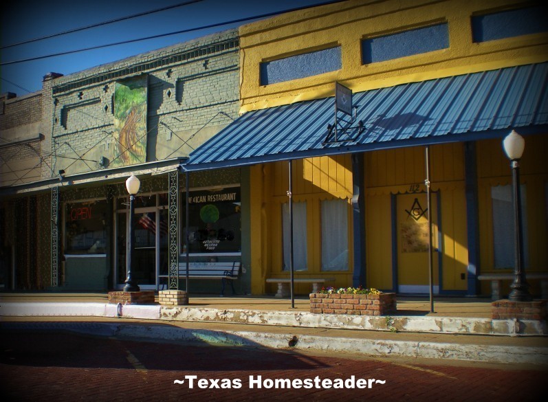 We love our small-town living. Some of the best people we've ever met in our lives, we met right here in our own little Texas town! #TexasHomesteader