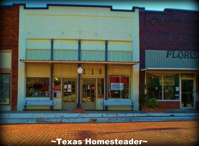 We love our small-town living. Some of the best people we've ever met in our lives, we met right here in our own little Texas town! #TexasHomesteader