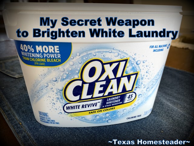 I make my own laundry cleaning powder using only 3 ingredients. #TexasHomesteader