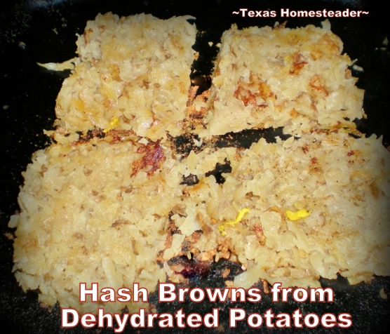 January 2015 Trail Bytes: How to Dehydrate Hashbrowns, Hashbrowns & Chili  Recipe