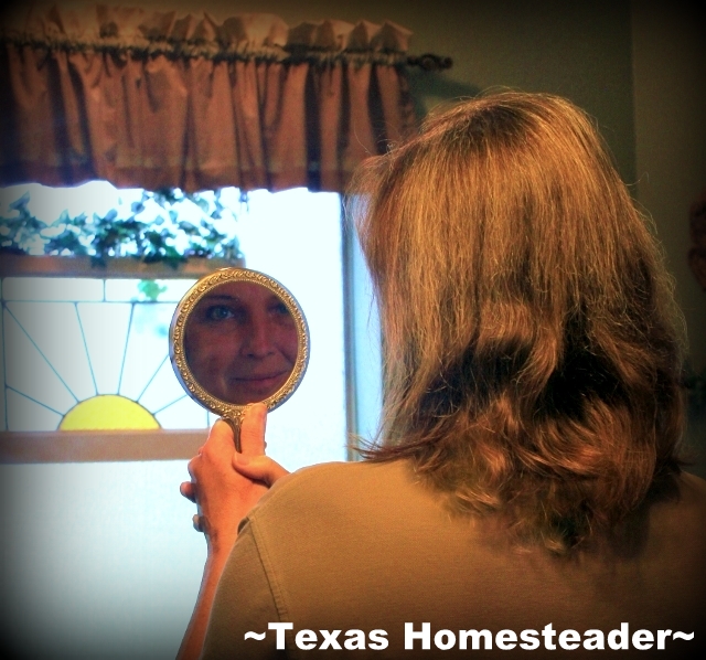 Being proud of your reflection in the mirror is important. Honesty, integrity and fairness when dealing with others. #TexasHomesteader