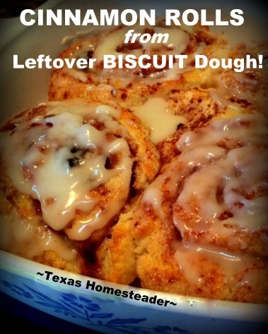 FINALLY! A biscuit recipe that results in fluffy, moist, flavorful biscuits! And you can make cinnamon rolls from leftover dough! . #TexasHomesteader