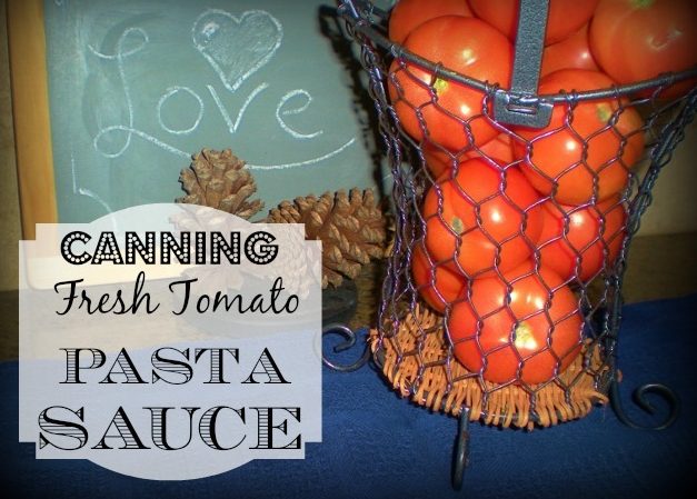 Now that I had made all this tomato sauce from my fresh tomatoes, I decided to make & can my own pasta sauce! Check out how easy it is! #TexasHomesteader