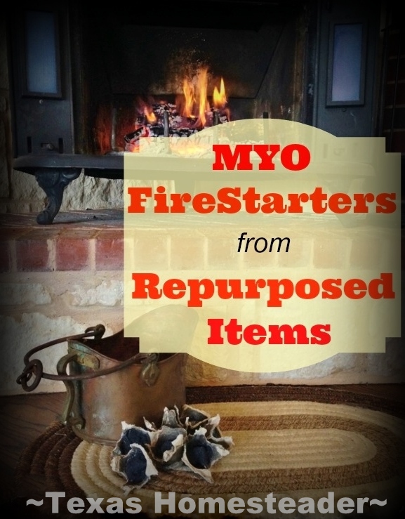 Check out these easy FIRE STARTERS I made in just a few minutes using dryer lint & melted wax. I show everything step by step. #TexasHomesteader