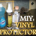My homemade vinyl & rubber cleaner/protectant spray. #TexasHomesteader