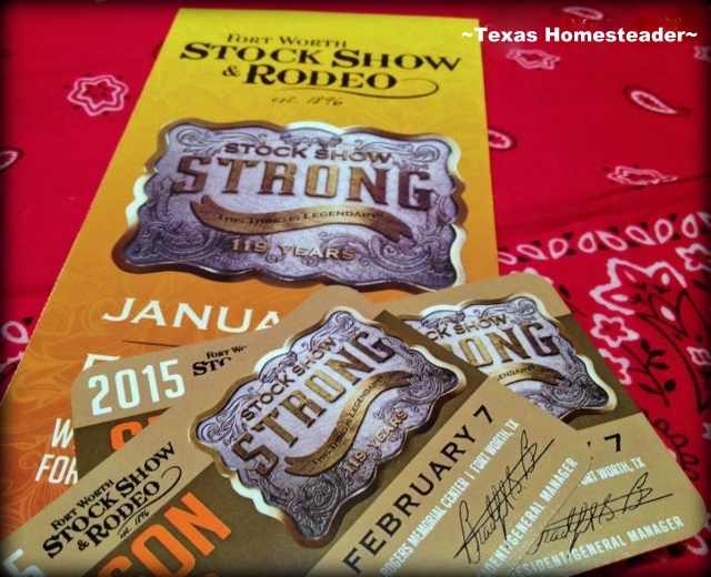 Ft Worth Stock Show Rodeo Tickets Texas Homesteader