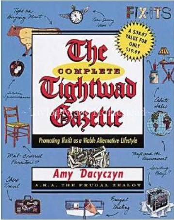 The Tightwad Gazette book. #TexasHomesteader