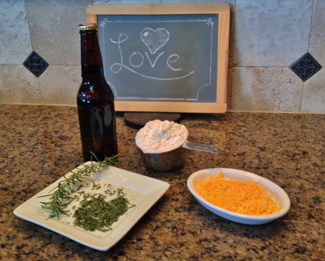 I love the ease & convenience of beer bread but I wondered if I could make a Savory Rosemary/Cheddar Version? Yes I can! #TexasHomesteader