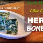 Fresh herbs minced and frozen in ice cube trays with olive oil. #TexasHomesteader