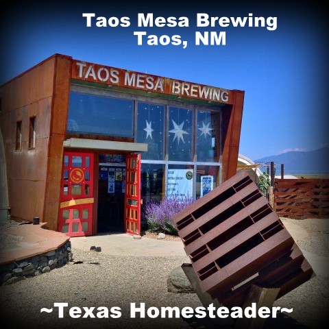 Taos Mesa Brewing. Red River, NM is probably best known for its ski facilities. But I much prefer to visit in the summer, it's absolutely beautiful! We visited surrounding areas too. Check out the FUN! #TexasHomesteader