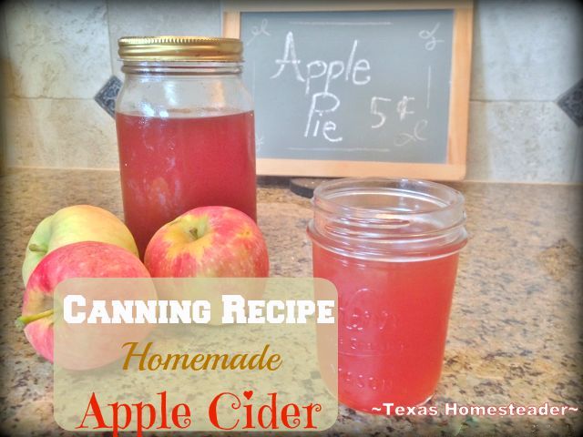 Canning Apple Juice