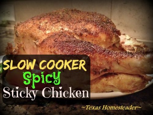 Slow Cooker Rotisserie Chicken - I Am Homesteader