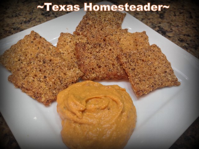 Hummus can be made quickly with chickpeas and a few seasonings. #TexasHomesteader