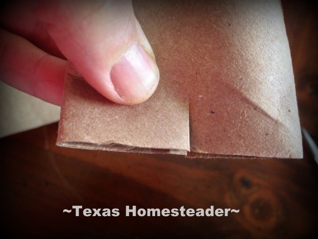 I'm using repurposed cardboard to make free seed-starting pots. #TexasHomesteader