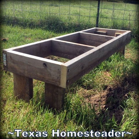 Beehive platform. We've never kept bees before so we're NewBees to beekeeping! There's a lot to do before we actually receive any bees, come see how we prepared. #TexasHomesteader