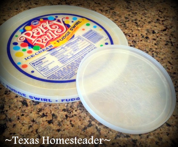 This Homestead Hack has 2 benefits when chopping veggies - using something I've already got & keeping juices corralled. #TexasHomesteader