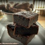 These sugar free chocolate brownies are made with sweet potatoes! #TexasHomesteader