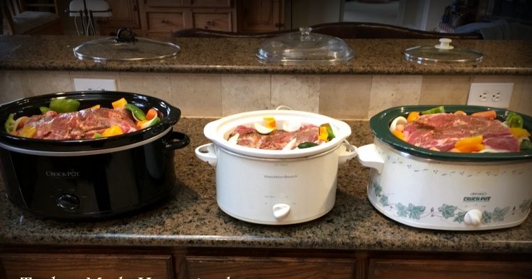 I like to cook with planned leftovers in mind. Recently I cooked up a huge pork roast in a slow cooker. See what I have planned. #TexasHomesteader