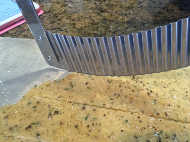 I decided to try my hand at making homemade crackers. I love the taste of rosemary & garlic so this recipe was perfectly delicious! #TexasHomesteader