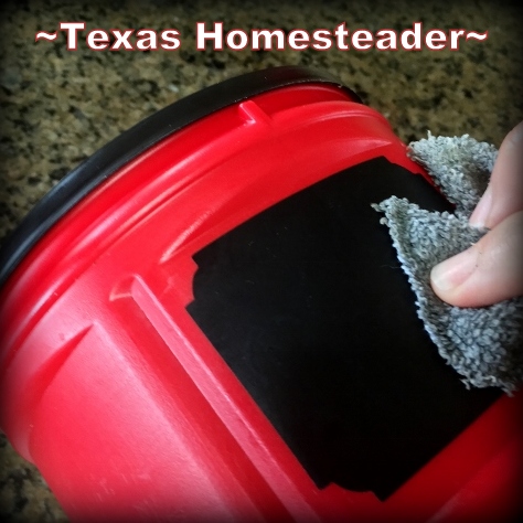 I'm always repurposing those empty coffee canisters. But this time I've made an oh-so-cute country bread box. Love it! #TexasHomesteader