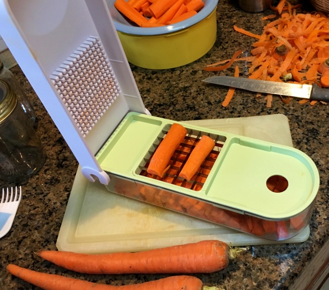 I was recently given way too many carrots to eat before they went bad. So I dehydrated them, now I have lots for winter enjoyment. #TexasHomesteader