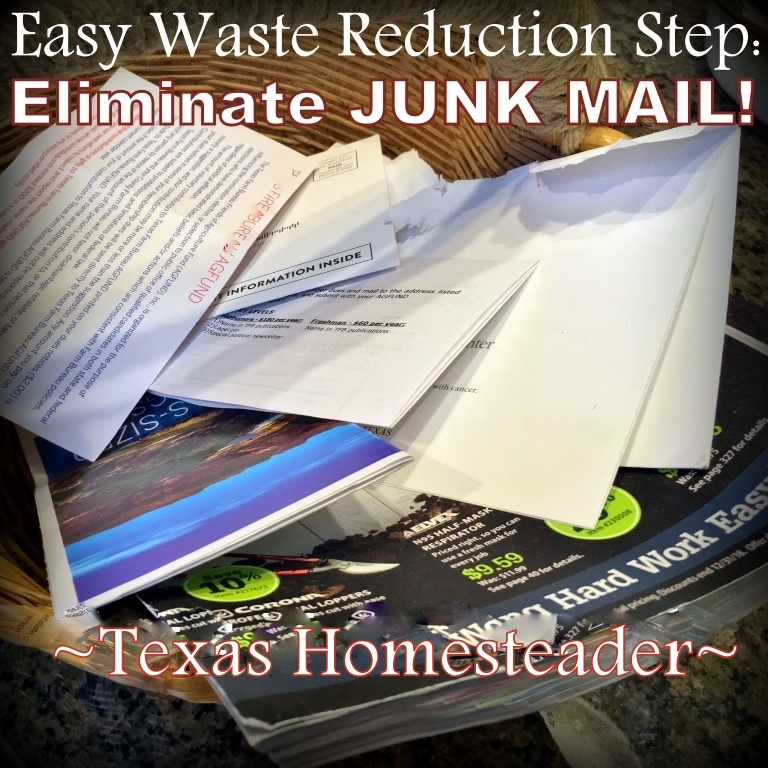 By PRE-Cycling we've reduced our landfill-bound trash & collection fees. The result is positive for our budget & the environment. #TexasHomesteader