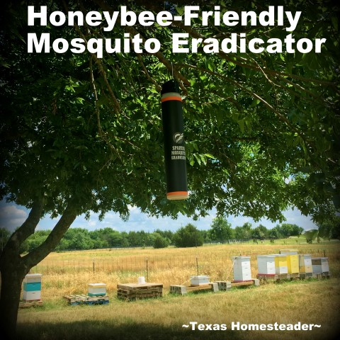 I've tried all the remedies you read about, none worked. Then a friend told me about these Mosquito Eradicator baits. I'm amazed! Success at last! #TexasHomesteader