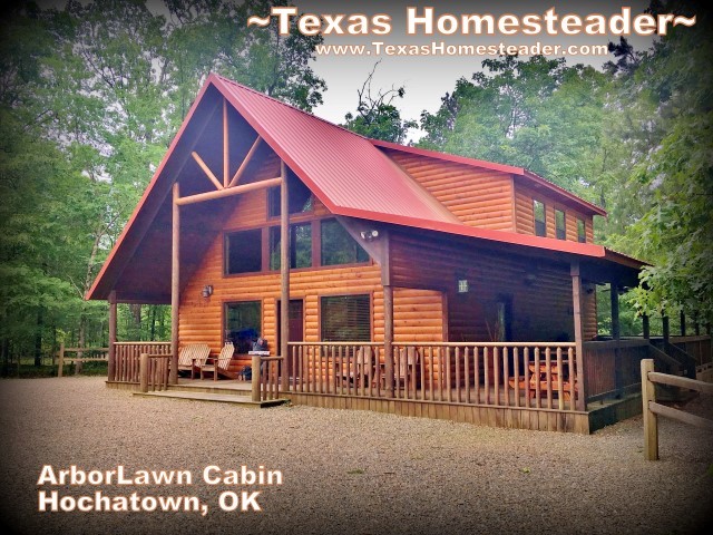 ArborLawn Cabin - Hochatown Oklahoma. We traveled to Broken Bow, Oklahoma for a weekend sibling trip. A delightful cabin was rented and we enjoyed some breweries, restaurants & Bevers Bend state park. #TexasHomesteader