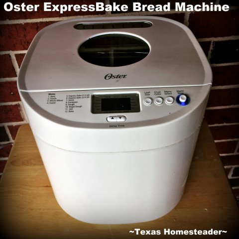 Oster 2lb bread outlet maker