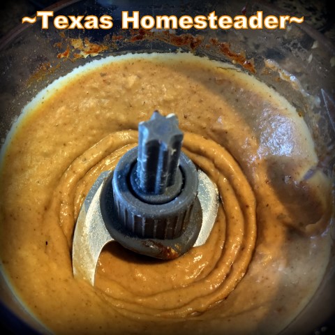 Leftover beans seasoned into homemade hummus. It's super easy to cook Instant Pot Pinto Beans. And I often cook a whole bag. You'd be surprised at the many ways to serve them. #TexasHomesteader