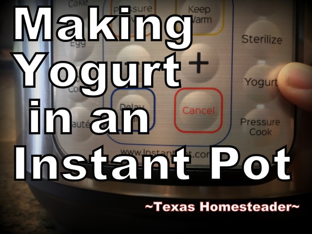 EASIEST How To Make Yogurt In The Instant Pot 