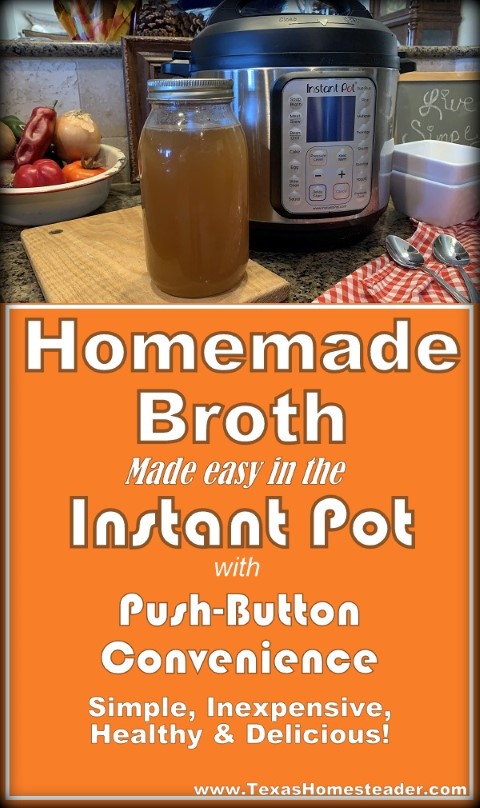 Easy Instant Pot Bone Broth