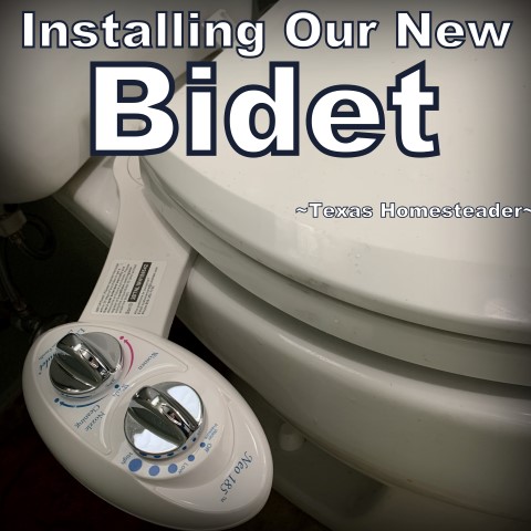 I've wanted a bidet for years. We decided on a model that has dual nozzles and adjustable settings. Installation was fast too. But there's an issue with some toilet seats #TexasHomesteader