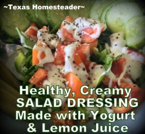 Homemade salad dressing QUICK! It's been recommended we all practice social distancing for a while to keep everyone healthy. Come see what a day on the homestead looks like. #TexasHomesteader