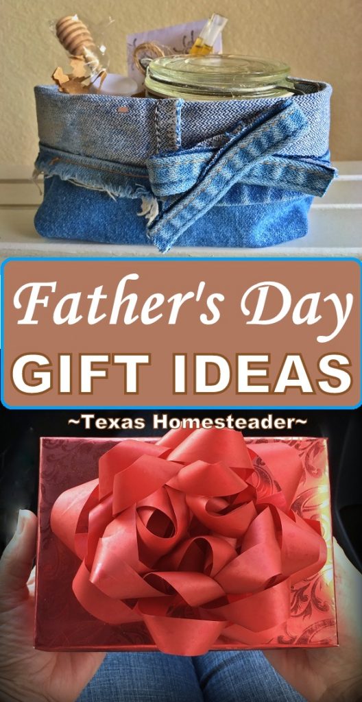 Quick and inexpensive gift ideas for Father's Day or Christmas. #TexasHomesteader