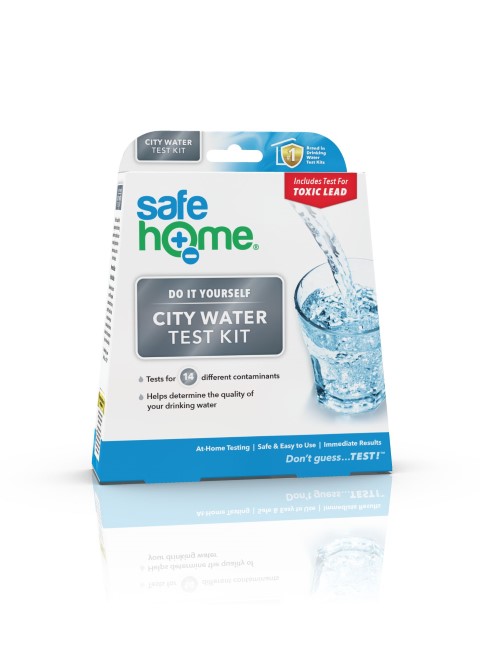 Safe Home Water Testing Kit for treated water - city or county. #TexasHomesteader