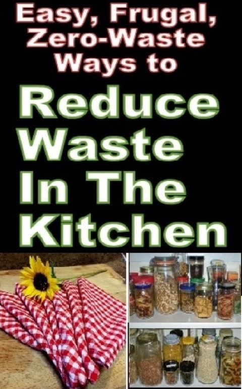 Easy, free, zero-waste ways to reduce waste in the kitchen #TexasHomesteader