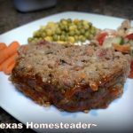 Easy meatloaf recipe. #TexasHomesteader