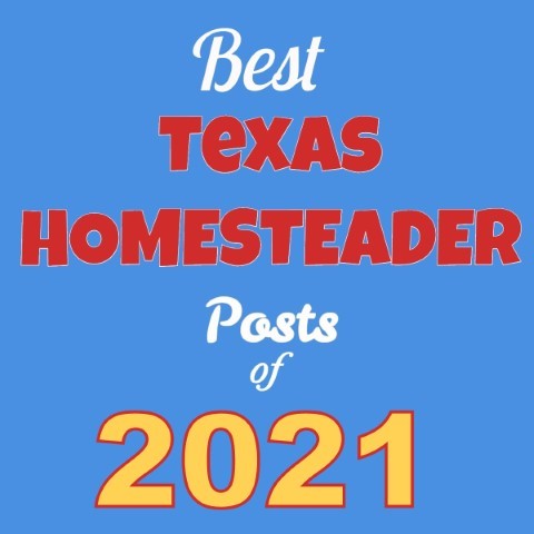 2021 Best Homesteading Posts Self sufficiency, save money, DIY #TexasHomesteader