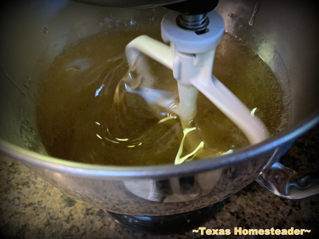 Candyboard, sugarboard, fondant, sugar, water, beat in mixer to add air for winter honeybee hive feeding #TexasHomesteader