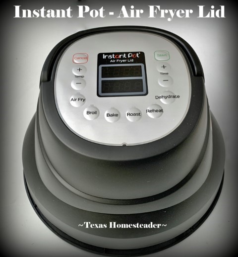 Fried chicken instant discount pot air fryer lid