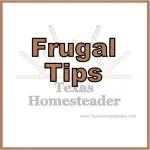 frugal tips button