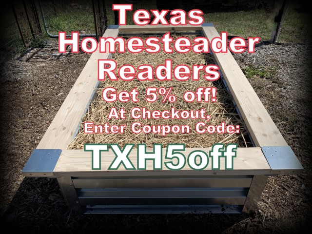 Raised bed online purchase coupon code.