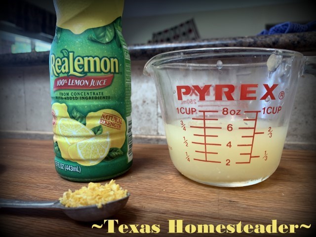 ReaLemon and fresh lemon juice and zest for a no-bake lemon icebox pie. #TexasHomesteader