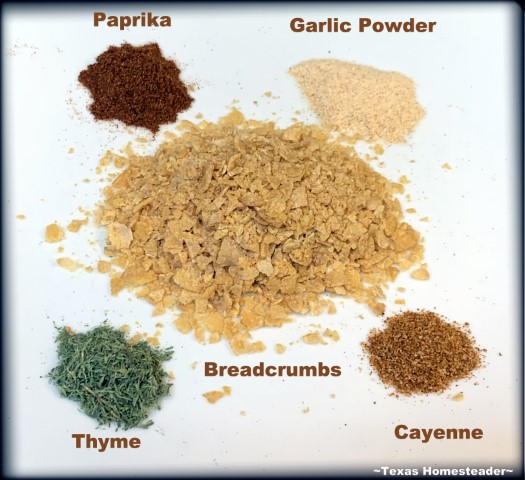 Air Fryer chicken seasoning mix #TexasHomesteader