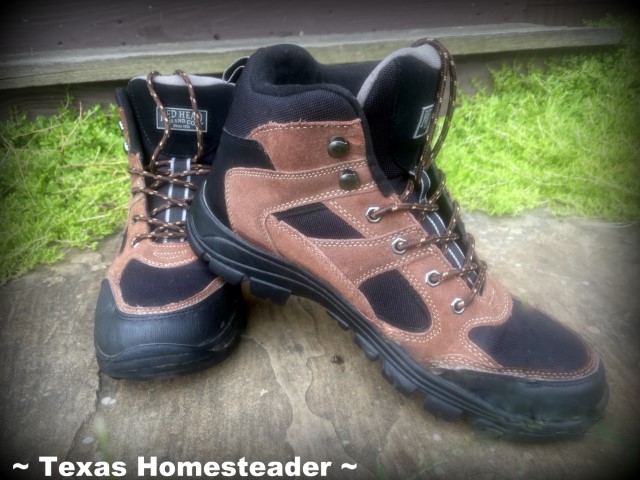 We saved money on Red Head Bass Pro Shops Men's Hiking Boots. #TexasHomesteader