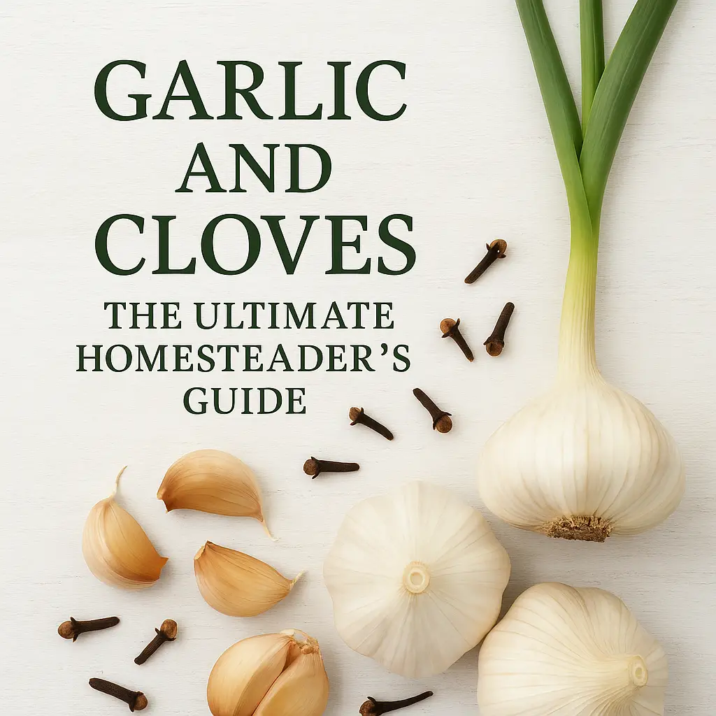 Garlic and cloves features texas homestead